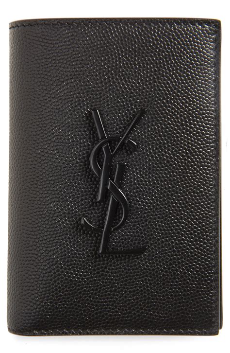 ysl card wallet men